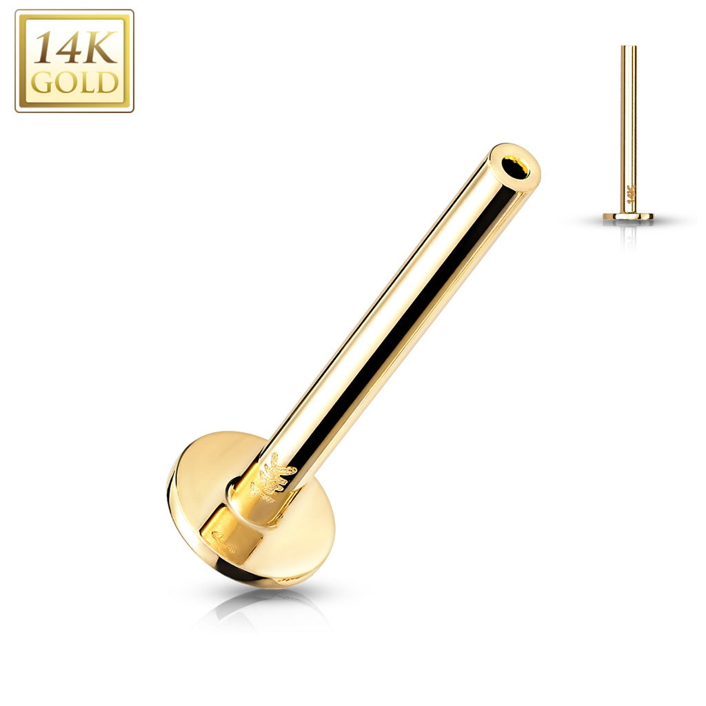 14k Gold Post