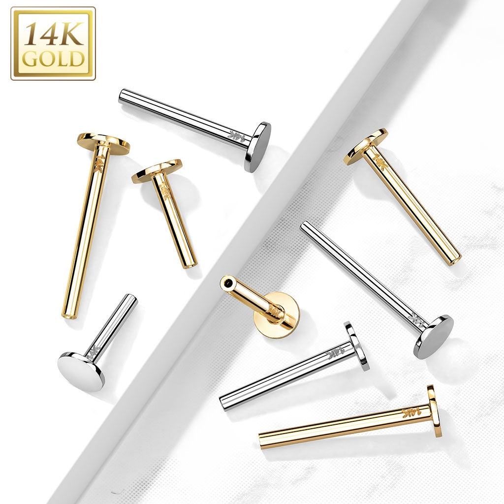 14k Gold Post