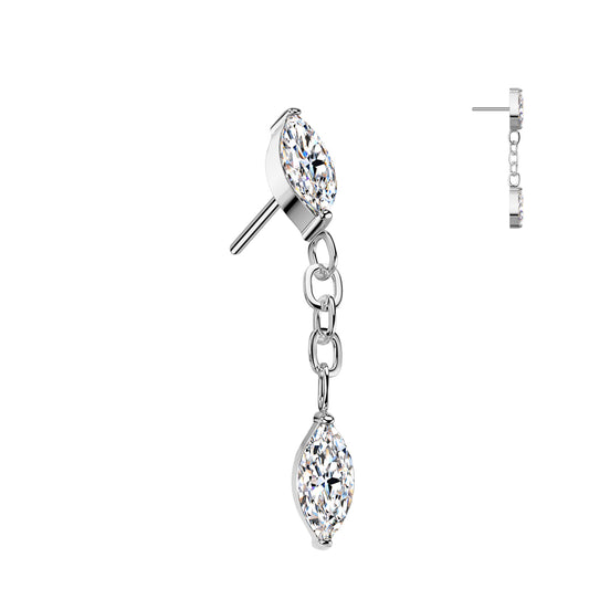 Marquis Dangle CZ