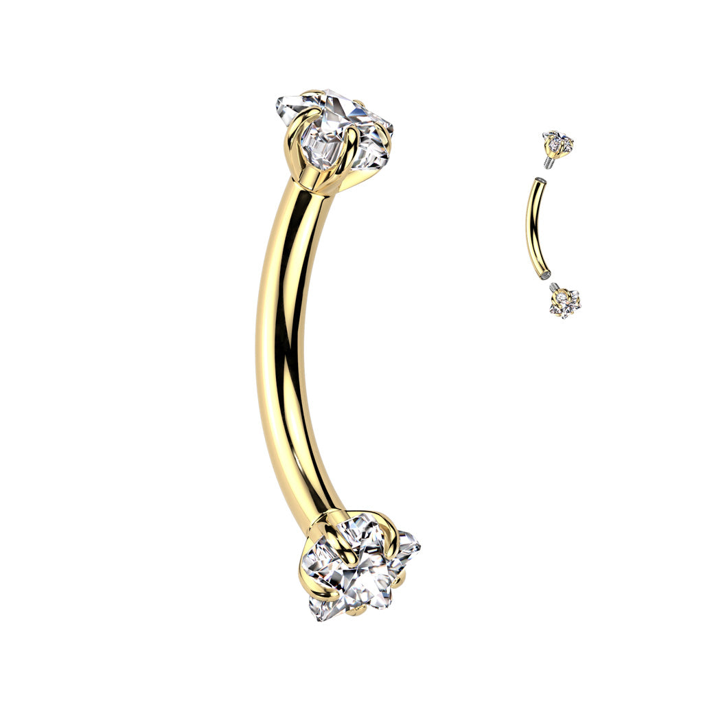 CZ Star Barbell