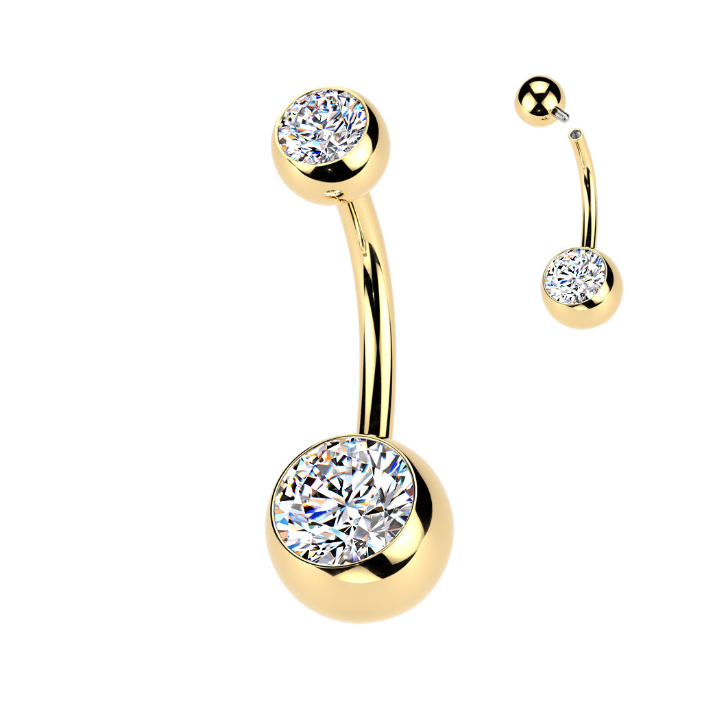Embedded Diamond Navel
