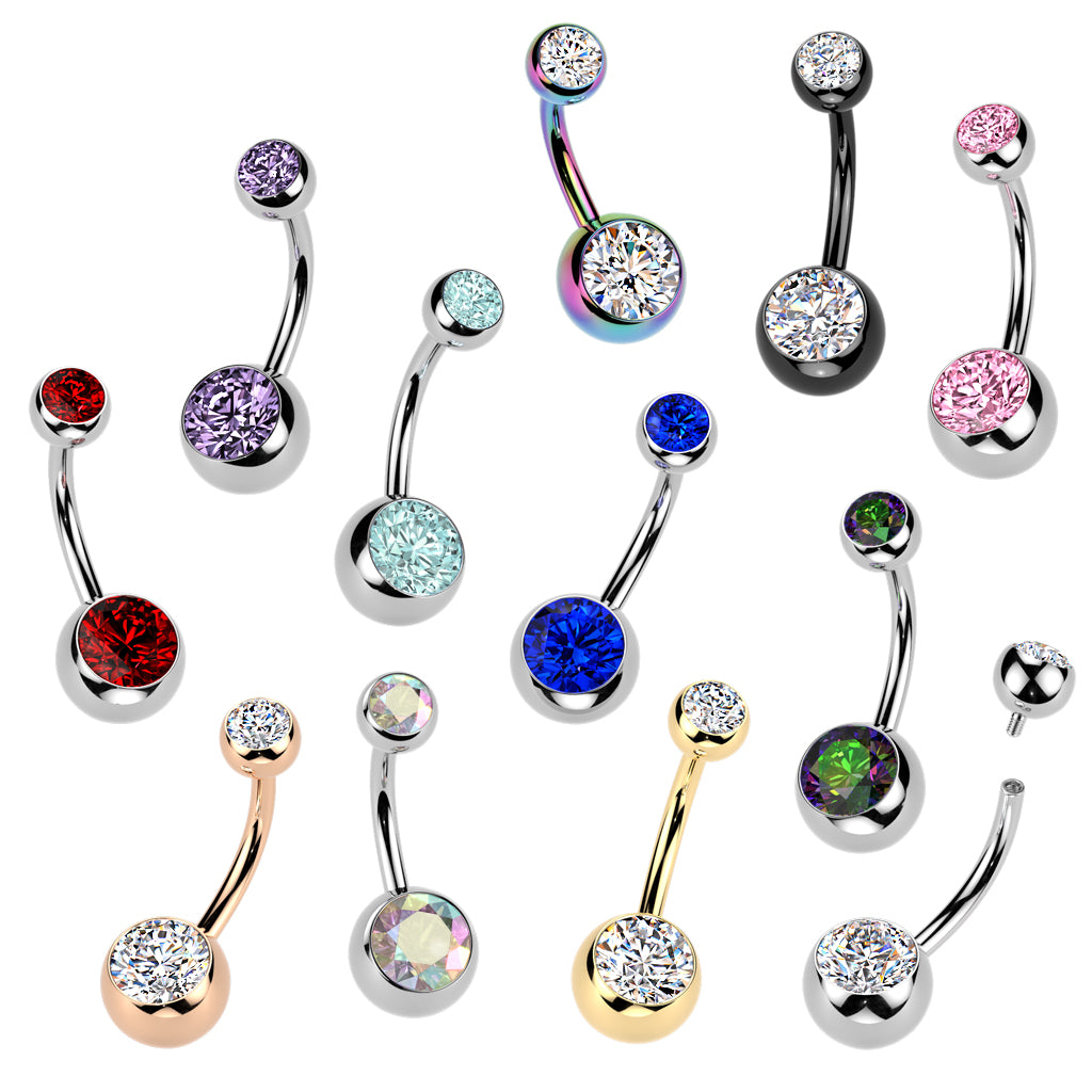 Embedded Diamond Navel